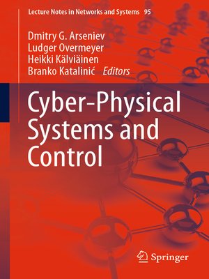 cover image of Cyber-Physical Systems and Control